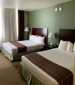Standard Room, 2 Queen Beds, Non Smoking, Refrigerator & Microwave
