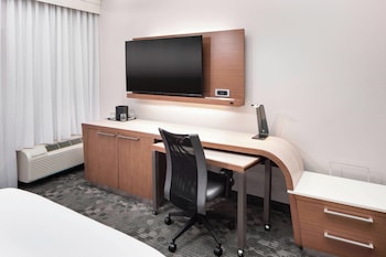 Room, 1 King Bed, Roll-in Shower