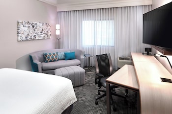 Room, 1 King Bed, Roll-in Shower