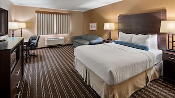 Standard Room, 1 King Bed, Non Smoking, Refrigerator & Microwave (Larger Room;with Sofabed)