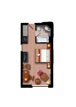 Executive Room, 1 King Bed, Executive Level