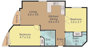 Standard Apartment, 2 Bedrooms