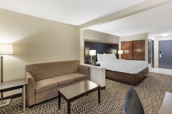 Standard Room, 1 King Bed, Non Smoking, Refrigerator & Microwave