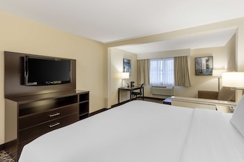 Standard Room, 1 King Bed, Non Smoking, Refrigerator & Microwave