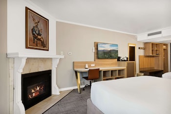 Standard Room, 2 Queen Beds, Non Smoking, Fireplace