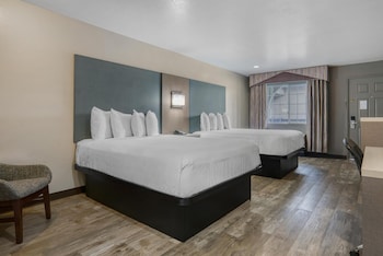 Standard Room, 2 Queen Beds, Non Smoking, Refrigerator & Microwave