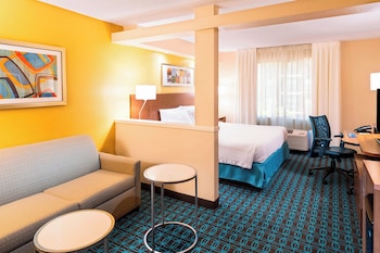 Suite, 1 King Bed with Sofa bed, Accessible Bathtub