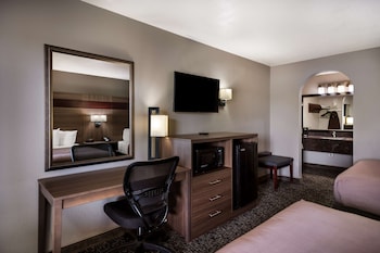 Standard Room, 2 Queen Beds, Non Smoking, Refrigerator & Microwave