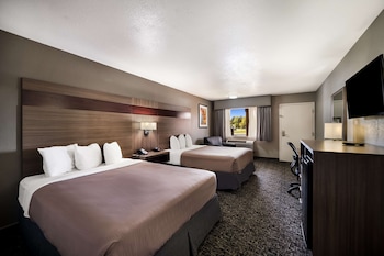 Standard Room, 2 Queen Beds, Non Smoking, Refrigerator & Microwave