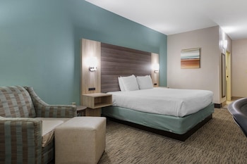 Standard Room, 1 King Bed, Non Smoking, Refrigerator & Microwave