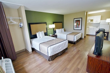 Room, 2 Double Beds, Accessible, Non Smoking (Kitchen, Mobility)