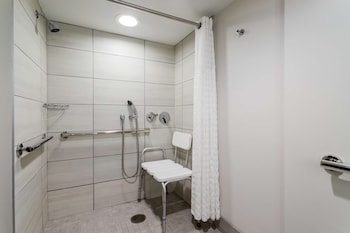 Suite, 2 Double Beds, Accessible (Mobility & Hearing, Roll-in Shower)