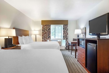 Standard Room, 2 Queen Beds, Non Smoking, Refrigerator & Microwave