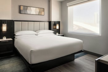 Suite, 1 King Bed with Sofa bed (Mobility Accessible, Roll-In Shower)