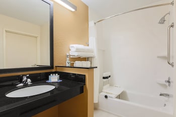 Room, 1 King Bed, Roll-in Shower
