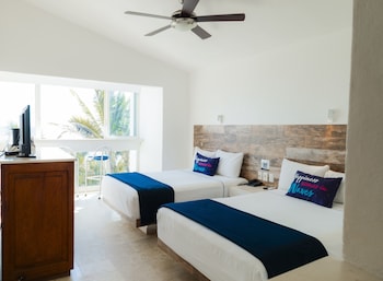 Superior Room, 2 Double Beds, Ocean View, Beachfront