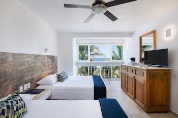 Superior Room, 2 Double Beds, Ocean View, Beachfront