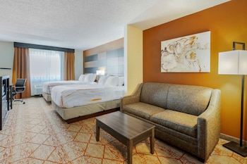 Standard Room, 2 Queen Beds, Non Smoking, Refrigerator & Microwave (with Sofabed)