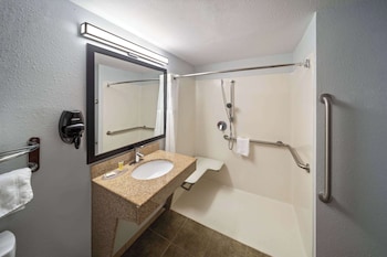 Room, 2 Double Beds, Accessible, Non Smoking ( Mobility/hearing, Roll-in Shower)
