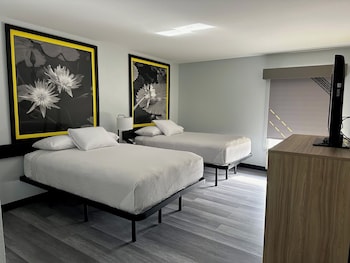 Room, 2 Double Beds, Accessible, Non Smoking ( Mobility/hearing, Tub W/ Grab Bars)