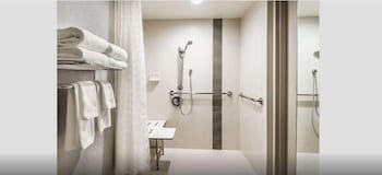 Room, 2 Double Beds, Accessible (Roll-in Shower)