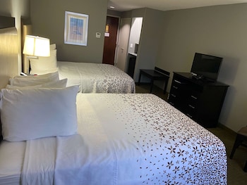Standard Room, 2 Queen Beds, Non Smoking, Refrigerator & Microwave