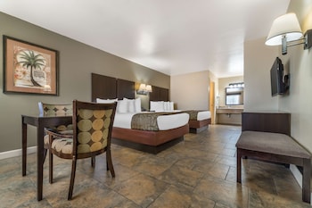 Standard Room, 2 Queen Beds, Non Smoking, Refrigerator & Microwave