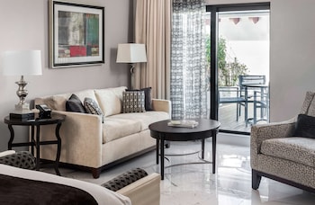 Suite, Patio, Pool View