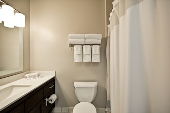 Studio, 1 Queen Bed with Sofa bed (Mobility/Hearing Access, Roll-In Shwr)