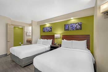 Standard Double Room, 2 Double Beds, Non Smoking