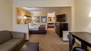 Suite, 1 King Bed, Non Smoking, Refrigerator & Microwave (with Sofabed)