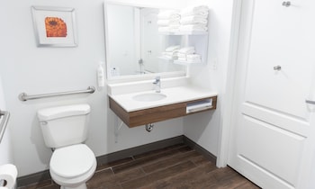 Room, 1 King Bed, Accessible, Non Smoking (Mobility & Hearing, Roll-in Shower)