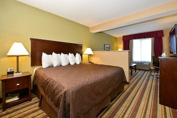 Suite, 1 King Bed, Non Smoking, Refrigerator & Microwave
