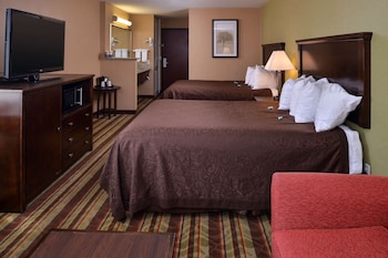 Standard Room, 2 Queen Beds, Non Smoking, Refrigerator & Microwave