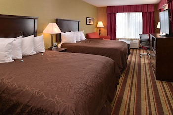 Standard Room, 2 Queen Beds, Non Smoking, Refrigerator & Microwave