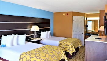 Double Room, 2 Double Beds, Non Smoking