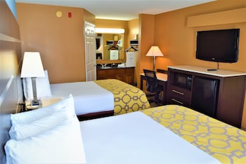Double Room, 2 Double Beds, Non Smoking