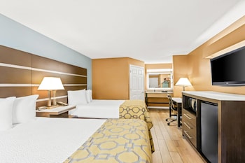Double Room, 2 Double Beds, Non Smoking