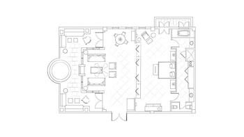 Adonis/Aphrodite Suite with Outdoor Whirlpool