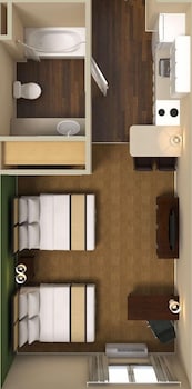 Studio, 2 Queen Beds, Non Smoking