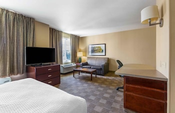 Deluxe Studio, 1 Queen Bed with Sofa bed, Non Smoking