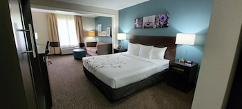 Suite, 1 King Bed with Sofa bed, Non Smoking