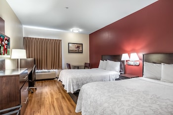Standard Room, 2 Double Beds, Accessible (Roll-In Shower, Smoke Free)