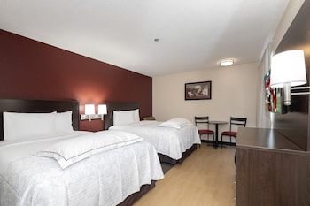 Premium Room, 2 Double Beds (Upgraded Bedding & Snack, Smoke Free)